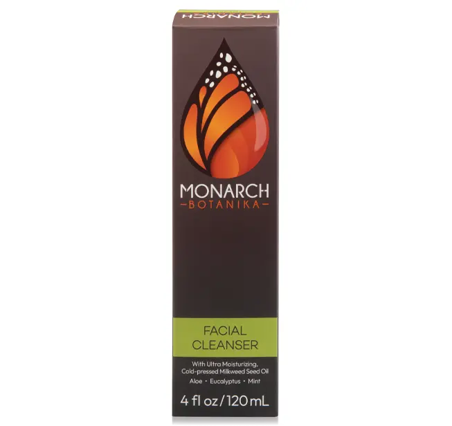 Facial Cleanser with cold-pressed Milkweed Seed Oil