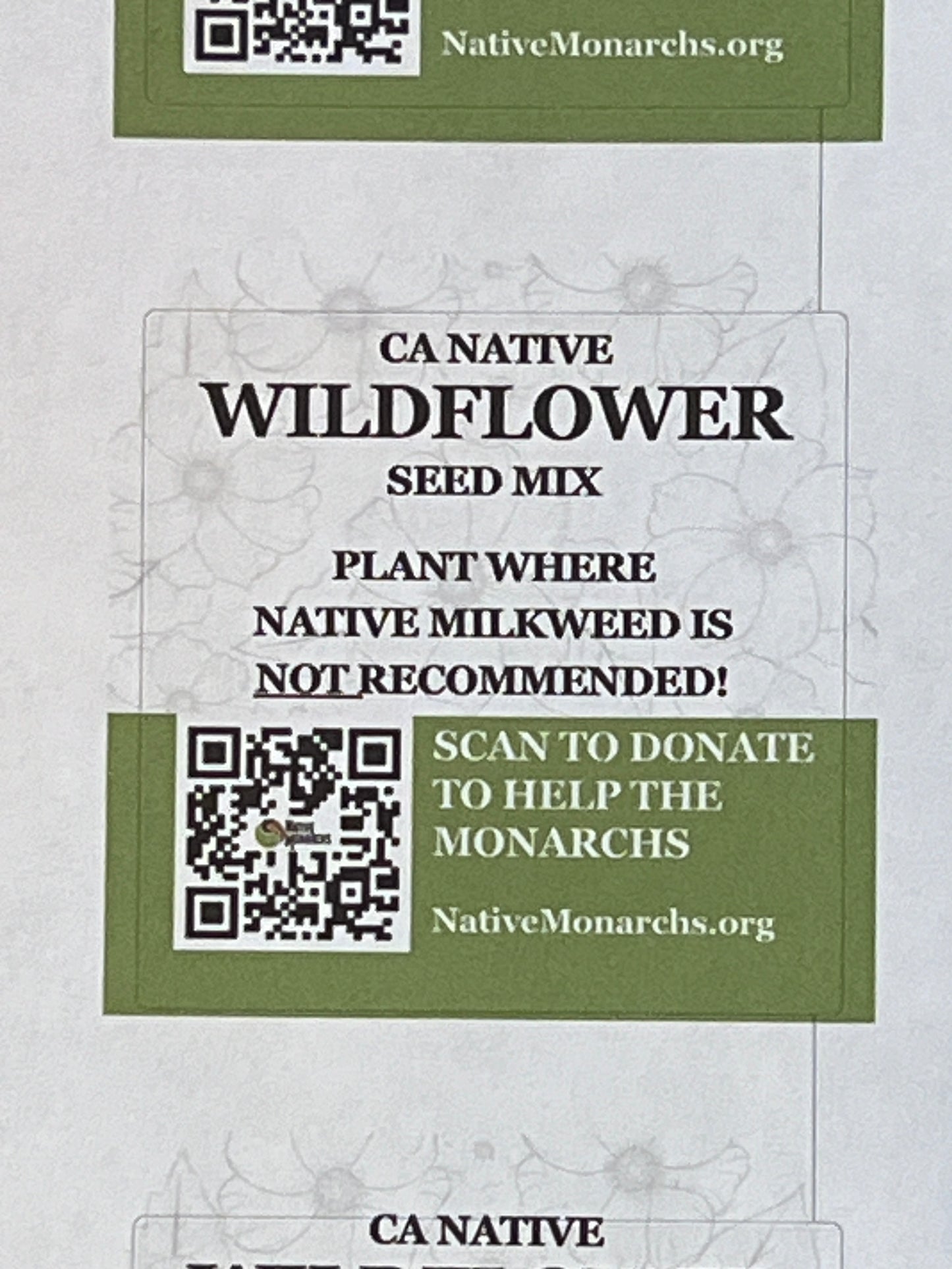 Wildflower Seed Packet