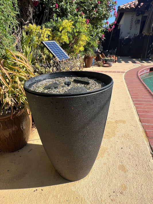 POLLINATOR PUDDLING STATION, SOLAR-POWERED & LIGHTWEIGHT
